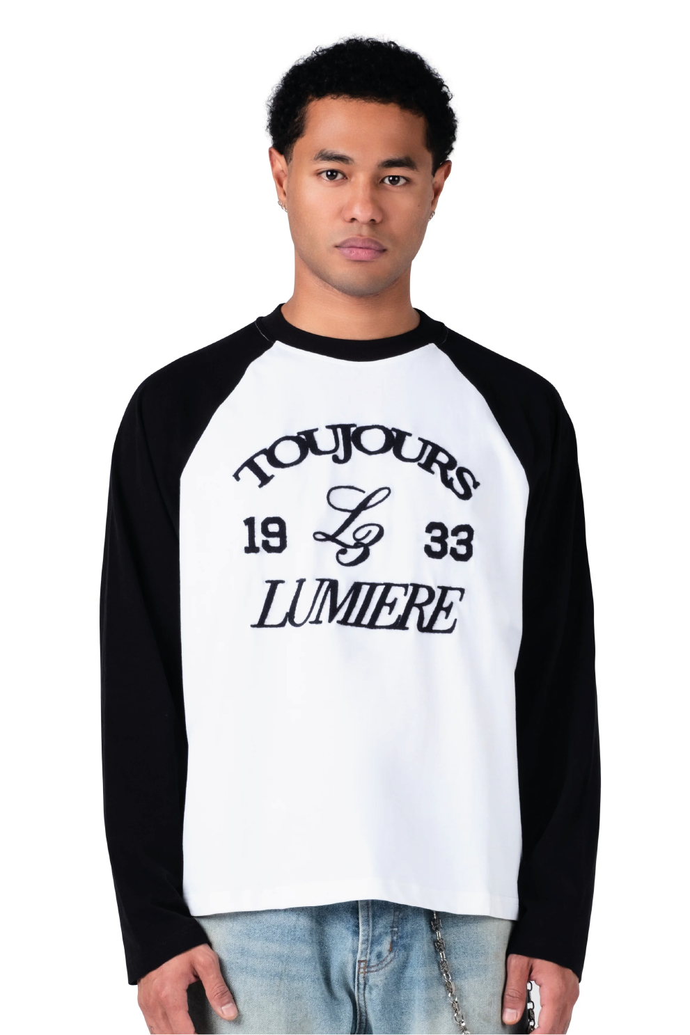 Toujours Two Tone Longsleeve Black