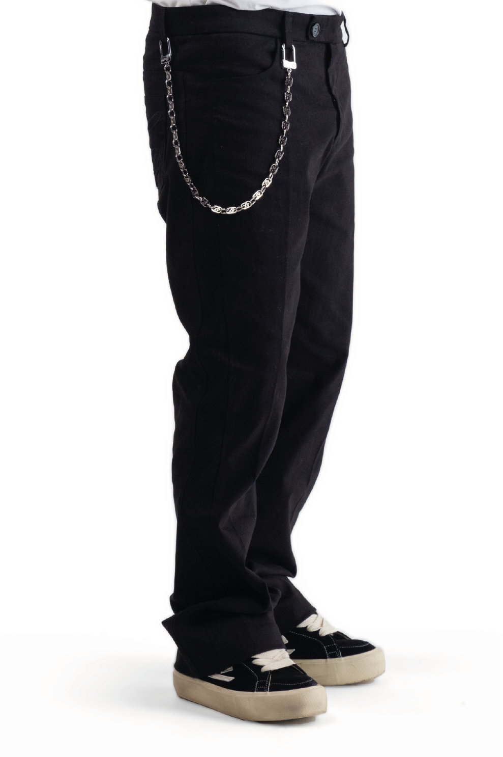 Flared Pantalon Black