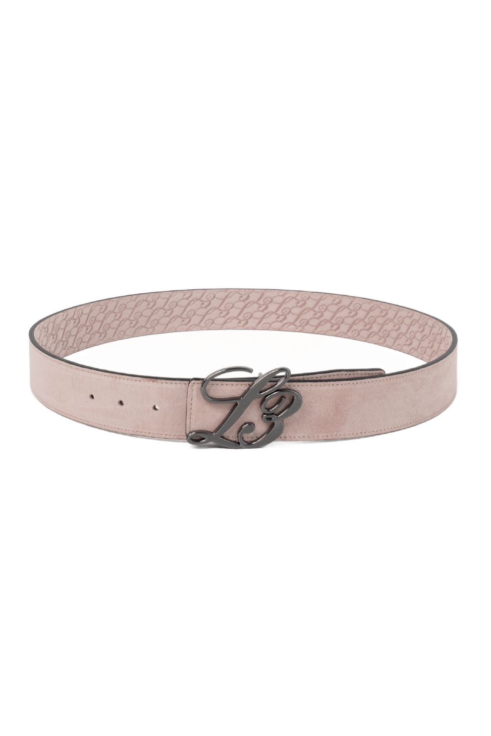 L3 Monogram Reversible Belt Light Pink