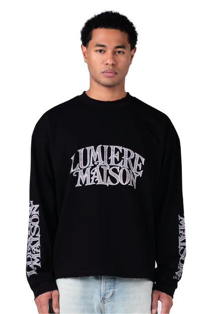 Lumiere Maison Longsleeve Black