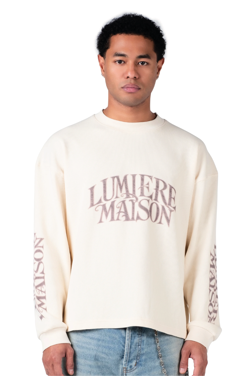 Lumiere Maison Longsleeve Waffle White