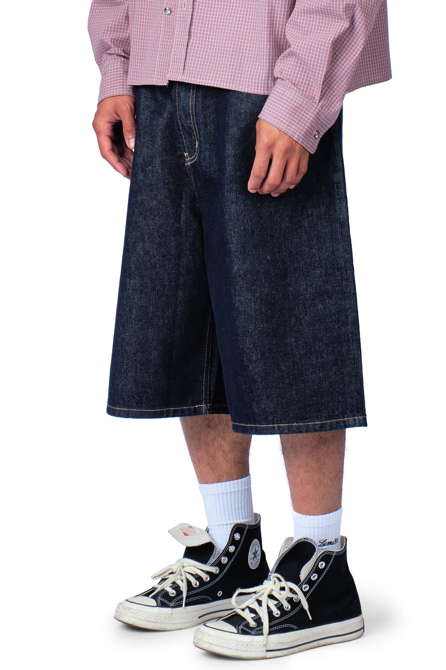 Raw Denim Patch Jorts