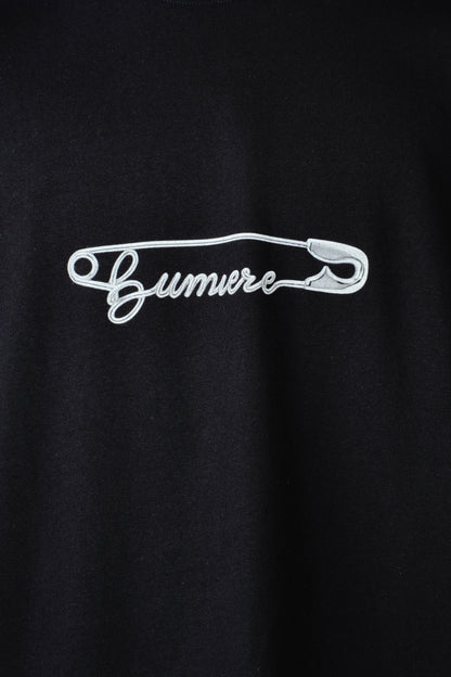 Safety Pin Longsleeve Black