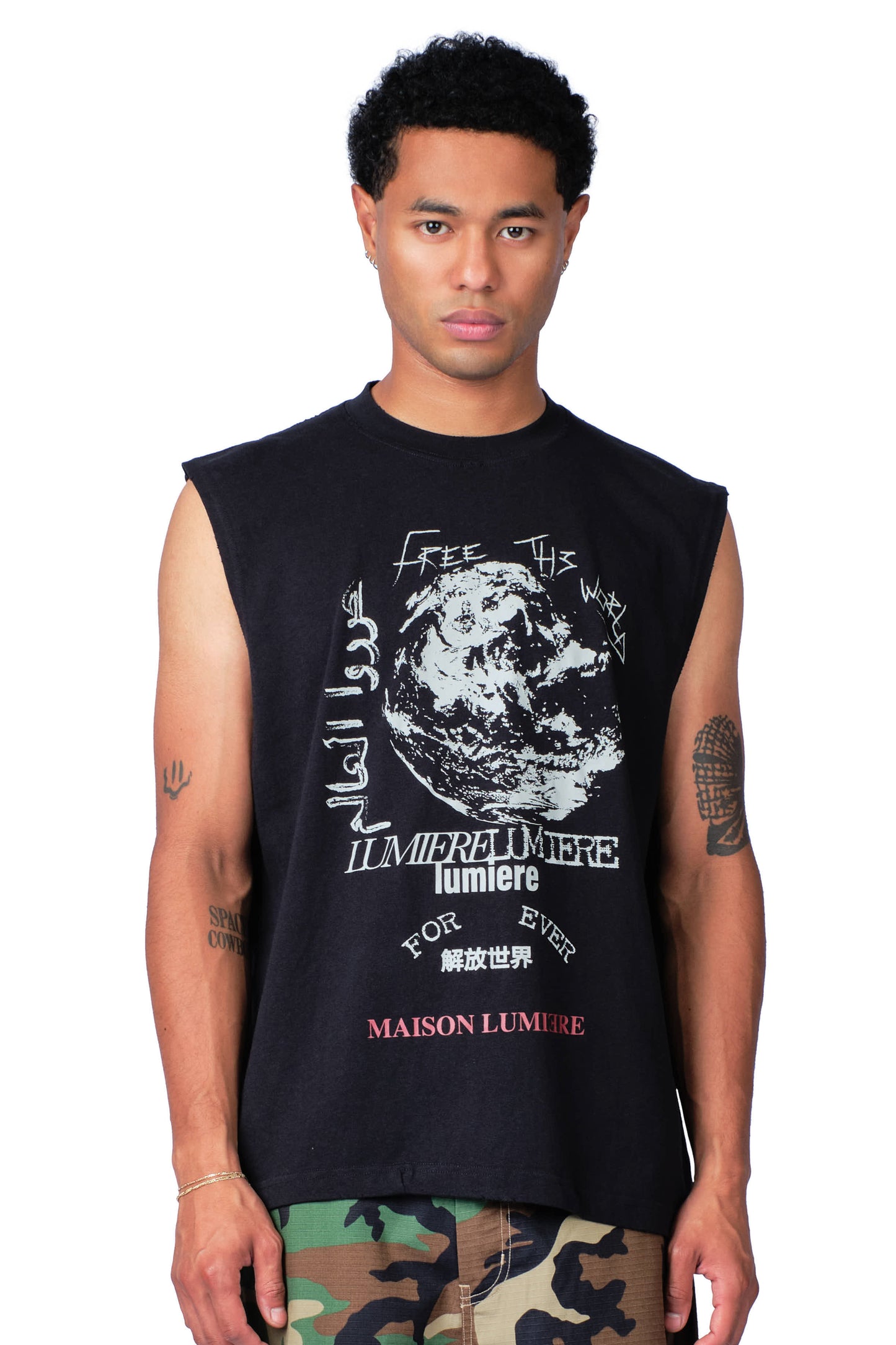 Sleeveless World Shirt