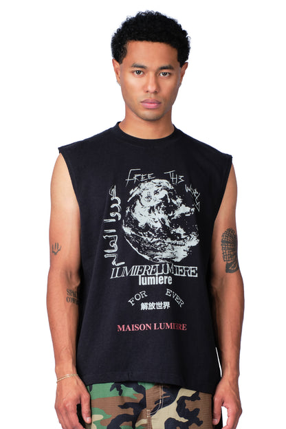 Sleeveless World Shirt