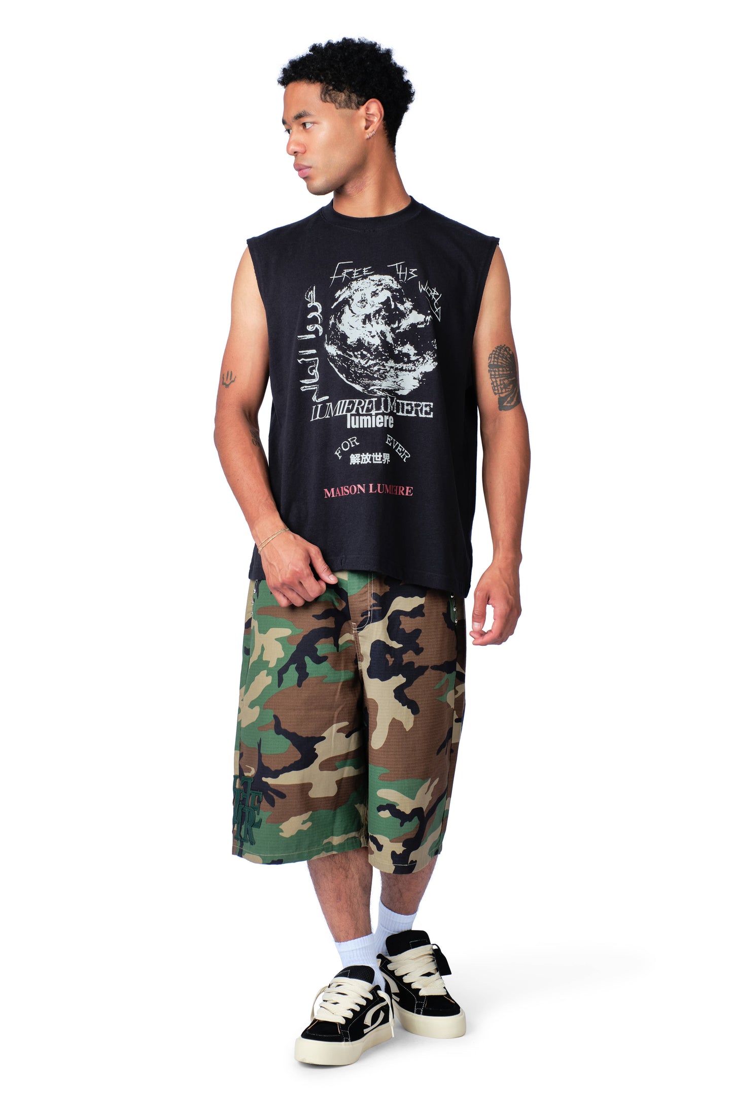Sleeveless World Shirt