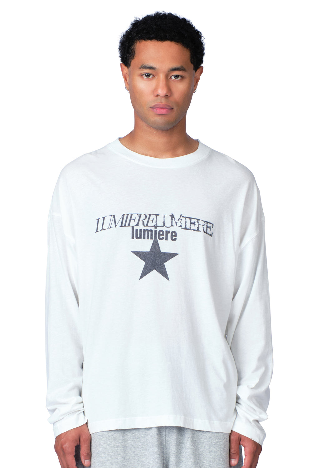 Stars Longsleeve White