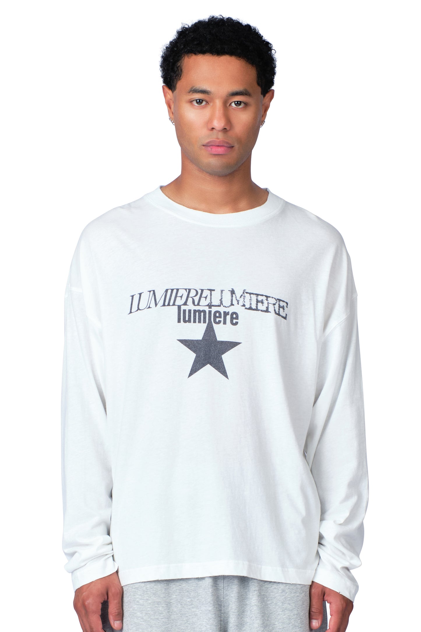 Stars Longsleeve White