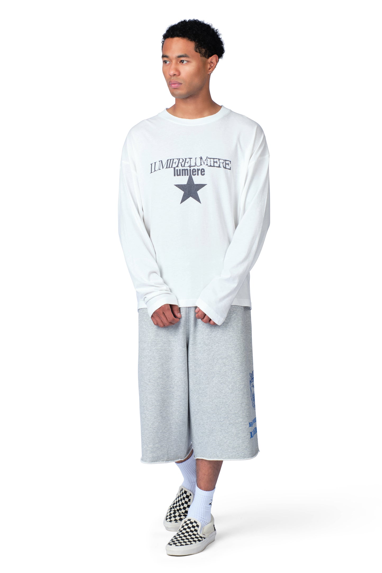 Stars Longsleeve White