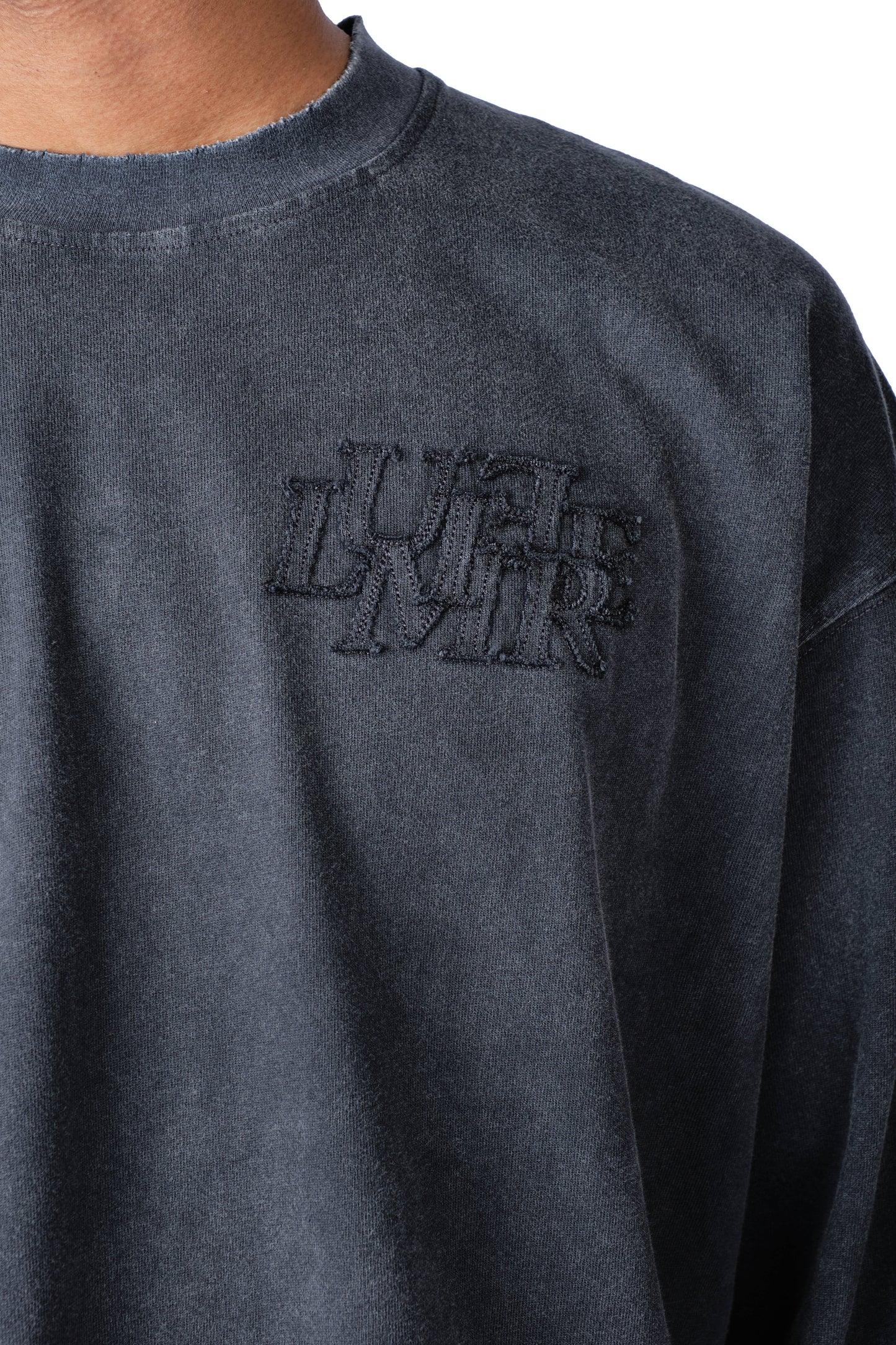 The Patch Longsleeve Washed Grey
