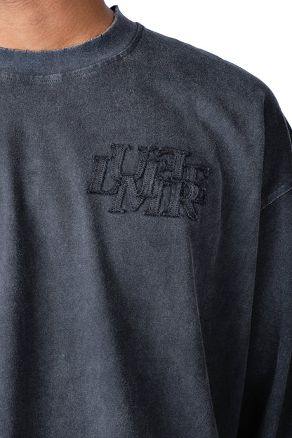 The Patch Longsleeve Washed Grey