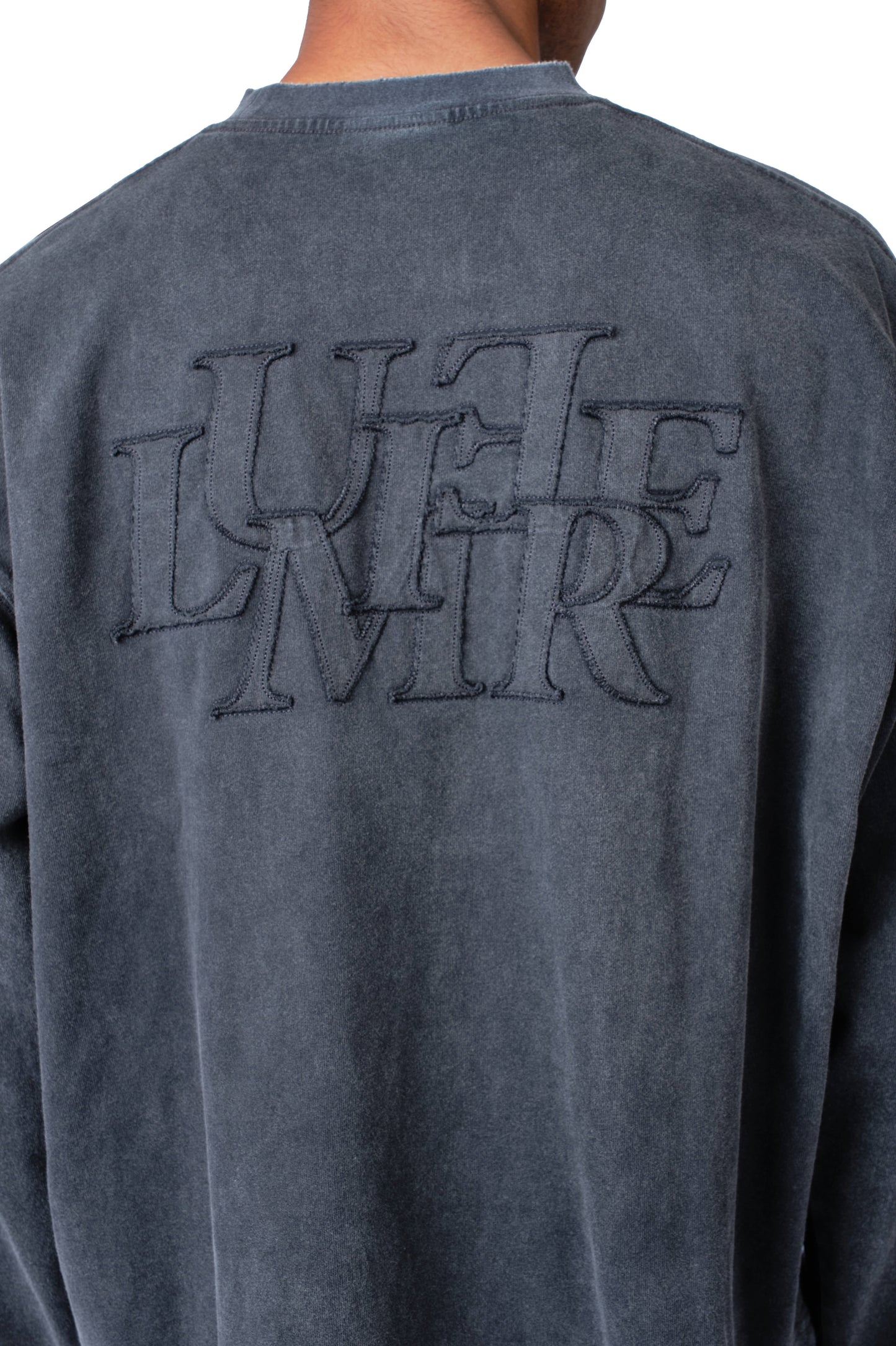 The Patch Longsleeve Washed Grey