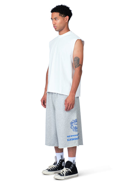 The Patch Sleeveless Shirt White
