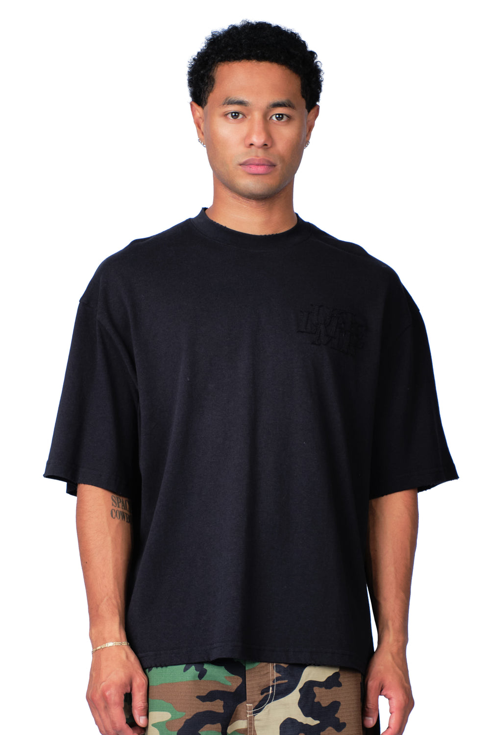 The Patch T-shirt Washed Black