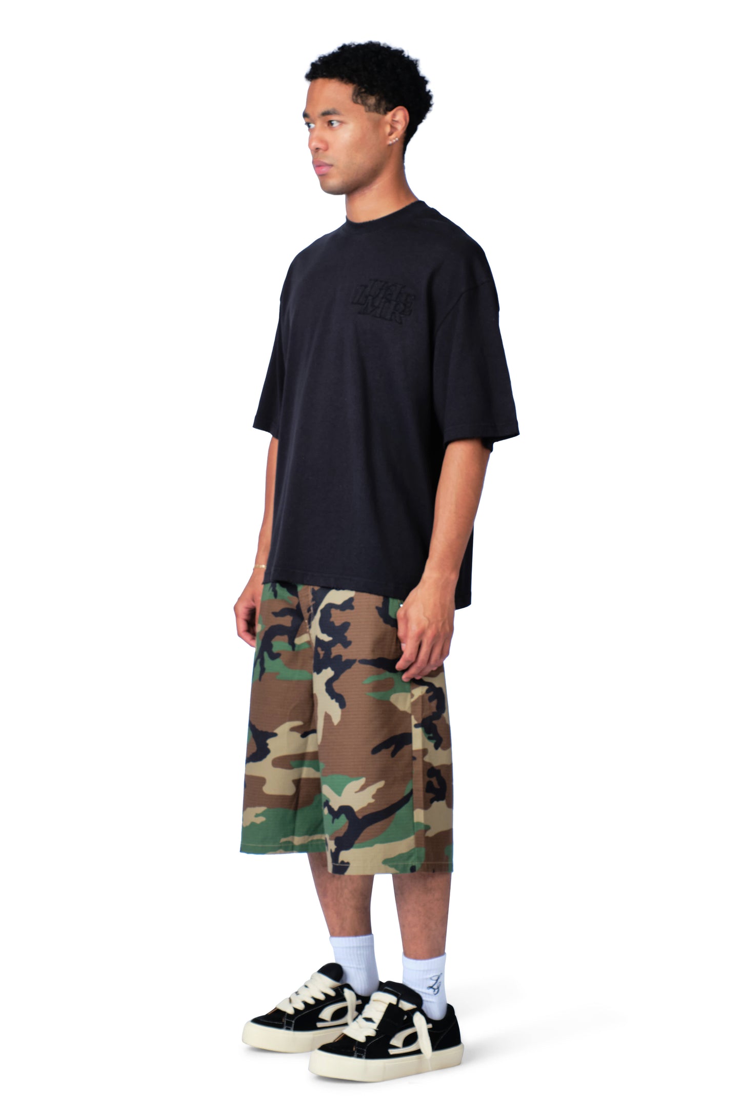 The Patch T-shirt Washed Black