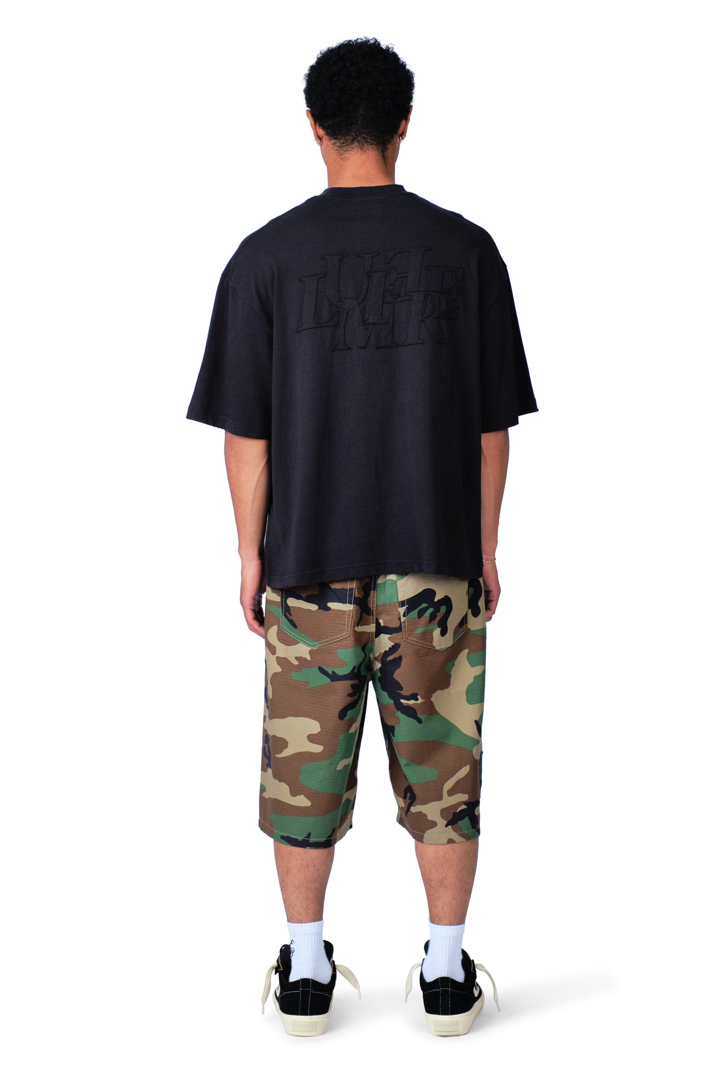 The Patch T-shirt Washed Black