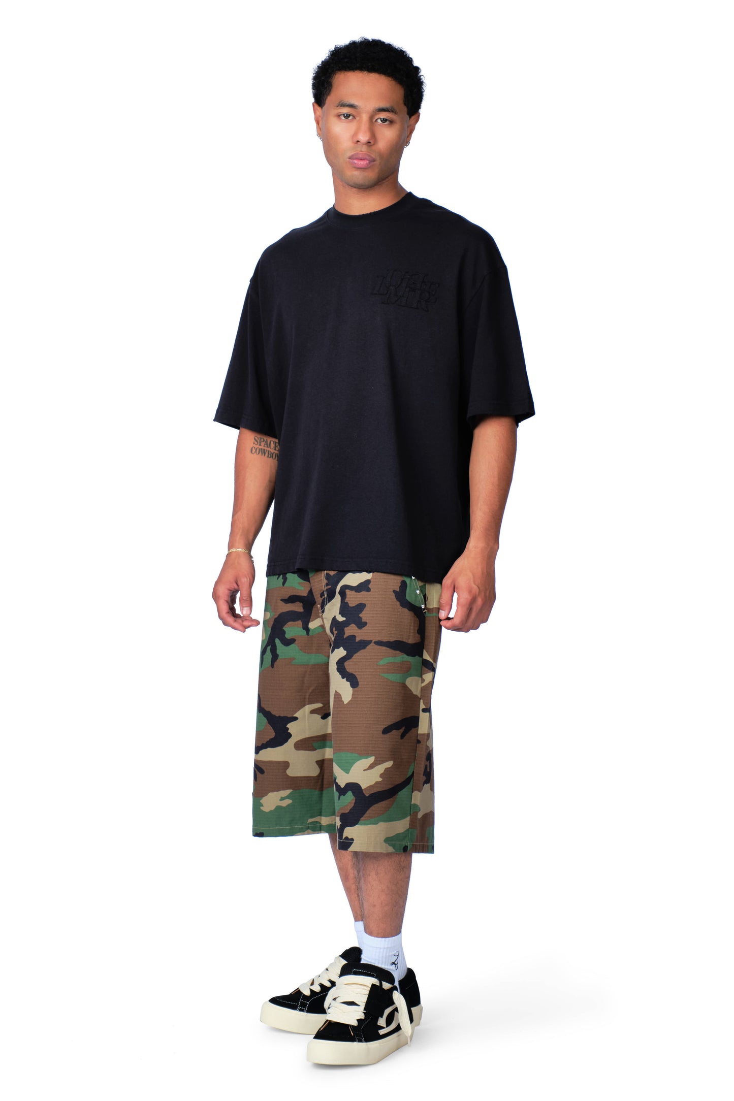 The Patch T-shirt Washed Black