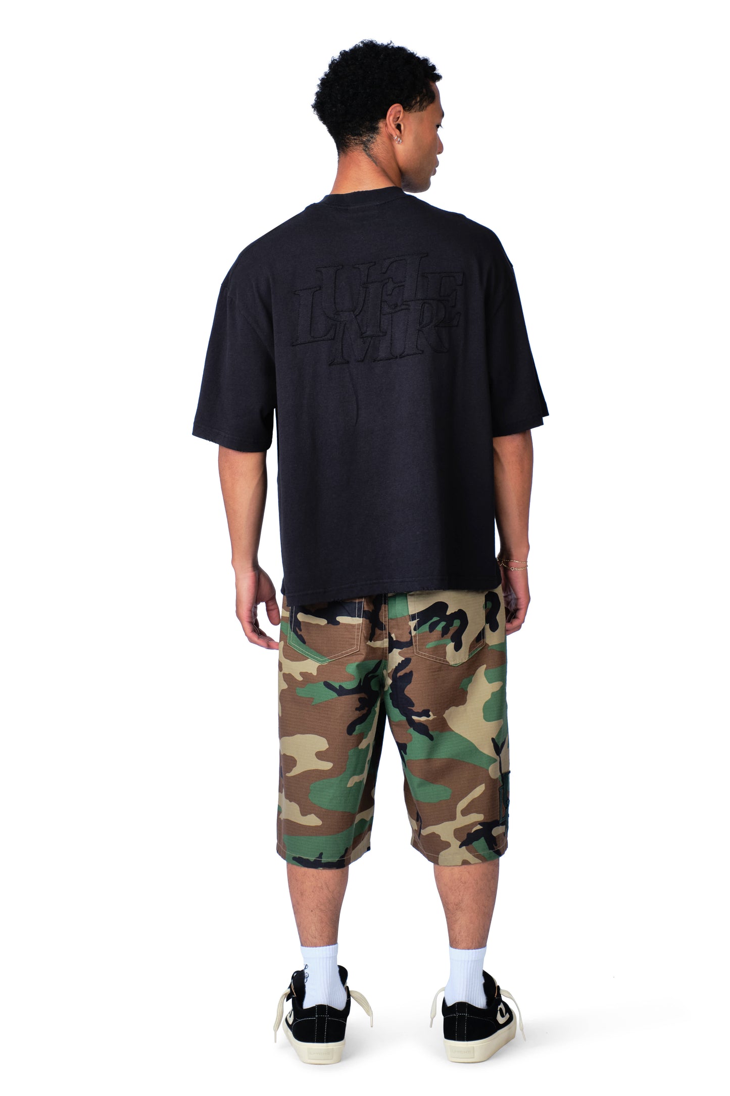 The Patch T-shirt Washed Black