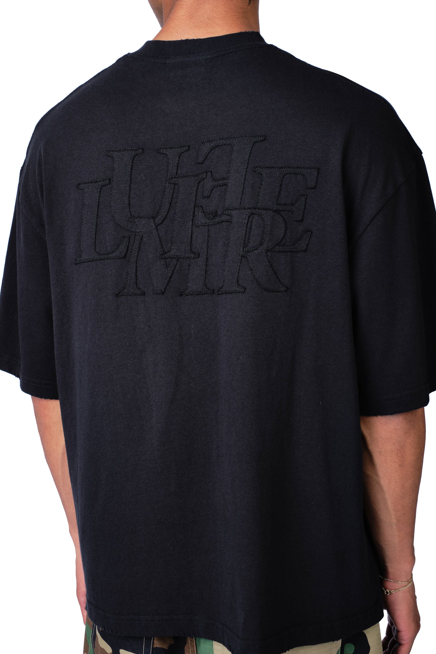 The Patch T-shirt Washed Black