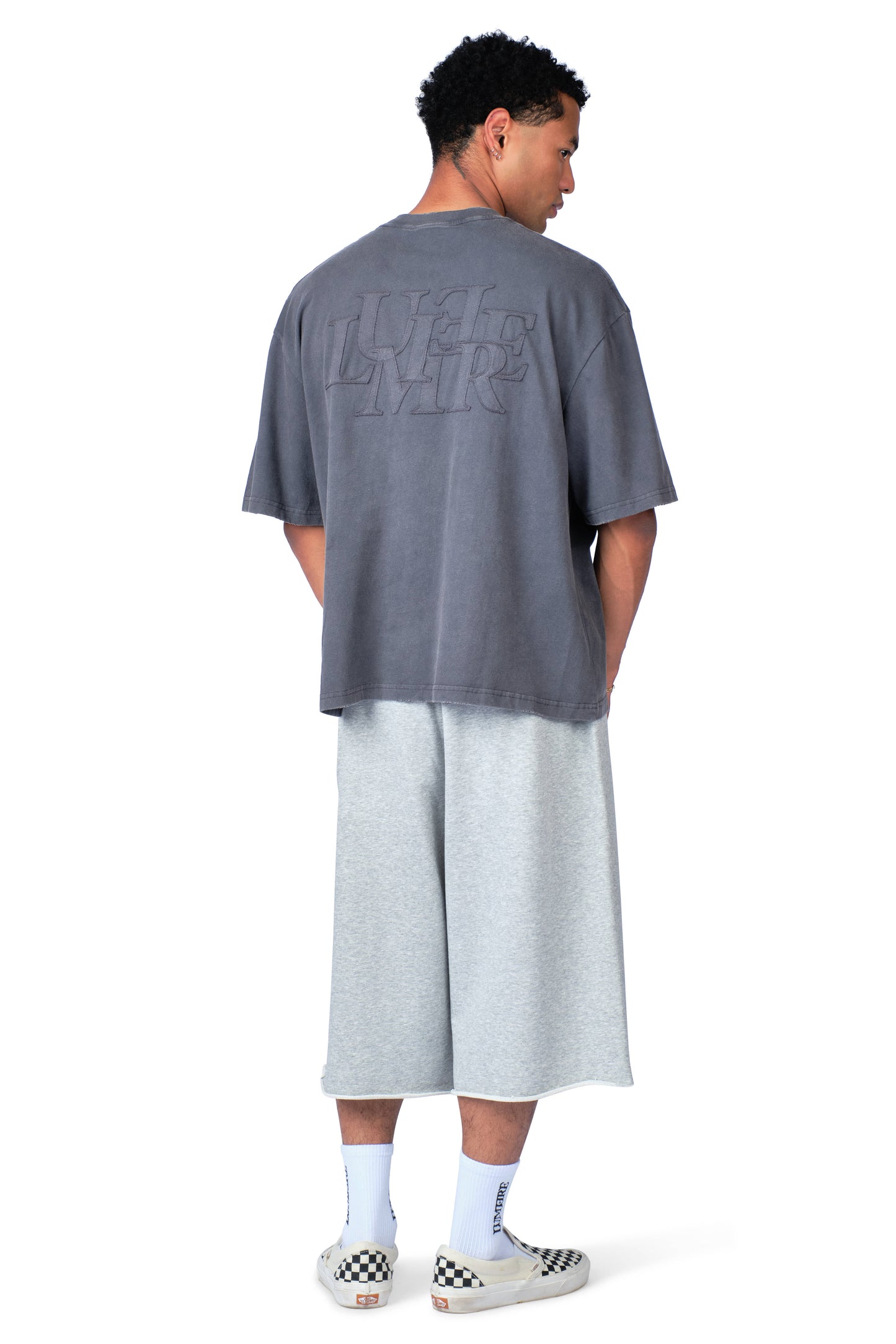 The Patch T-shirt Washed Grey
