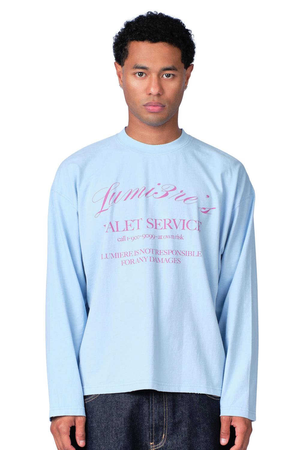 Valet Service Longsleeve Baby Blue