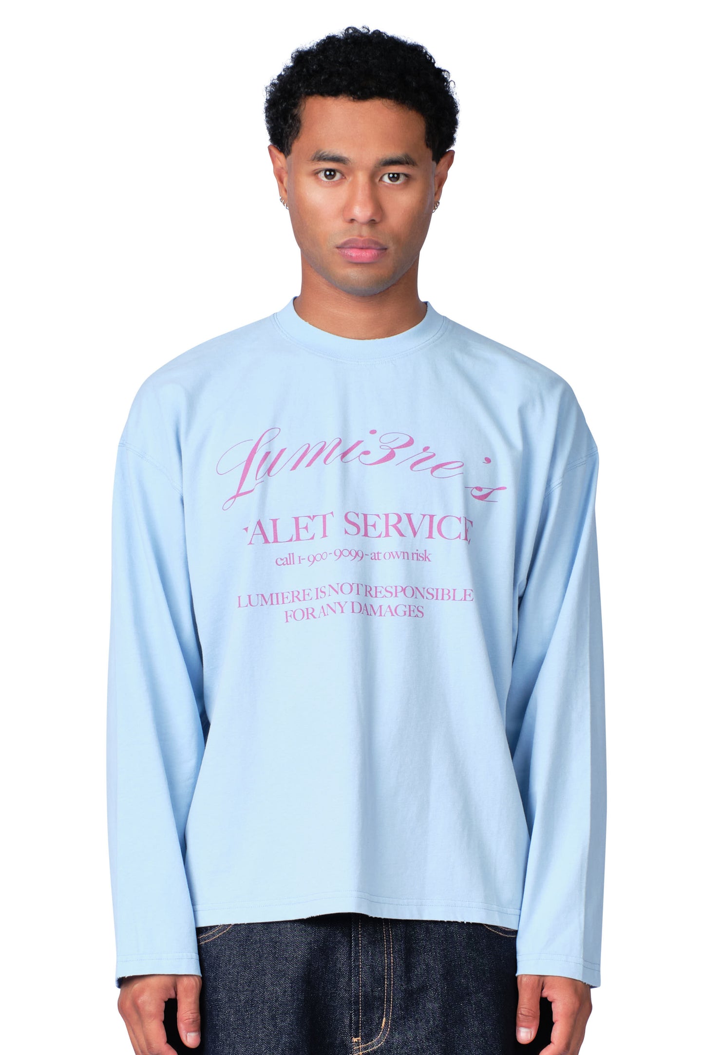 Valet Service Longsleeve Baby Blue