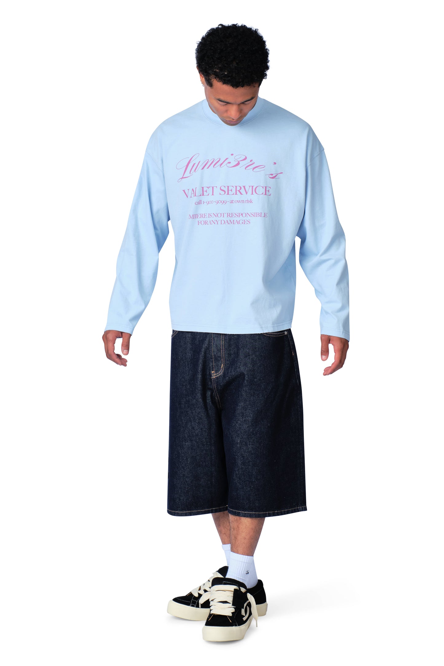 Valet Service Longsleeve Baby Blue