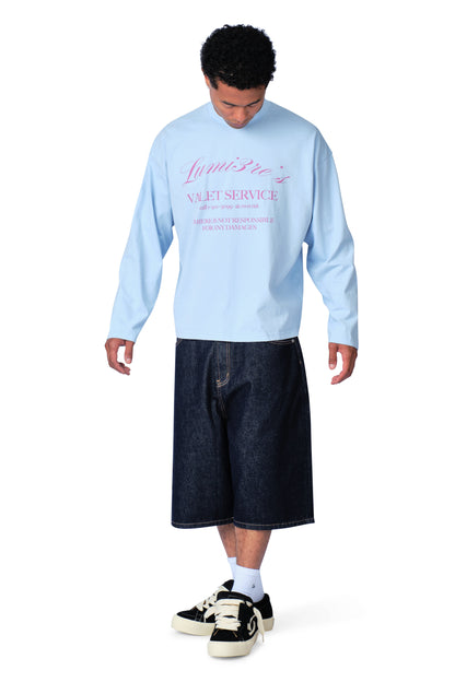 Valet Service Longsleeve Baby Blue