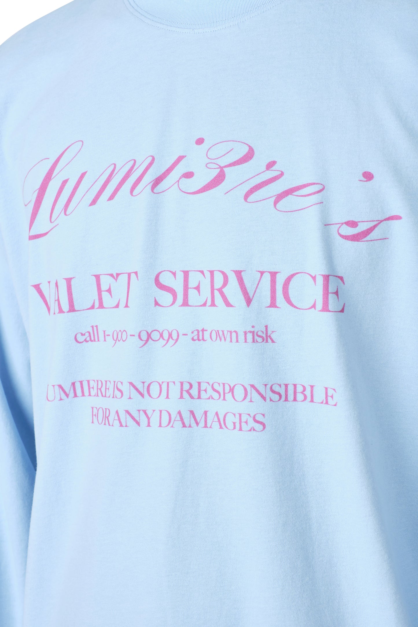 Valet Service Longsleeve Baby Blue