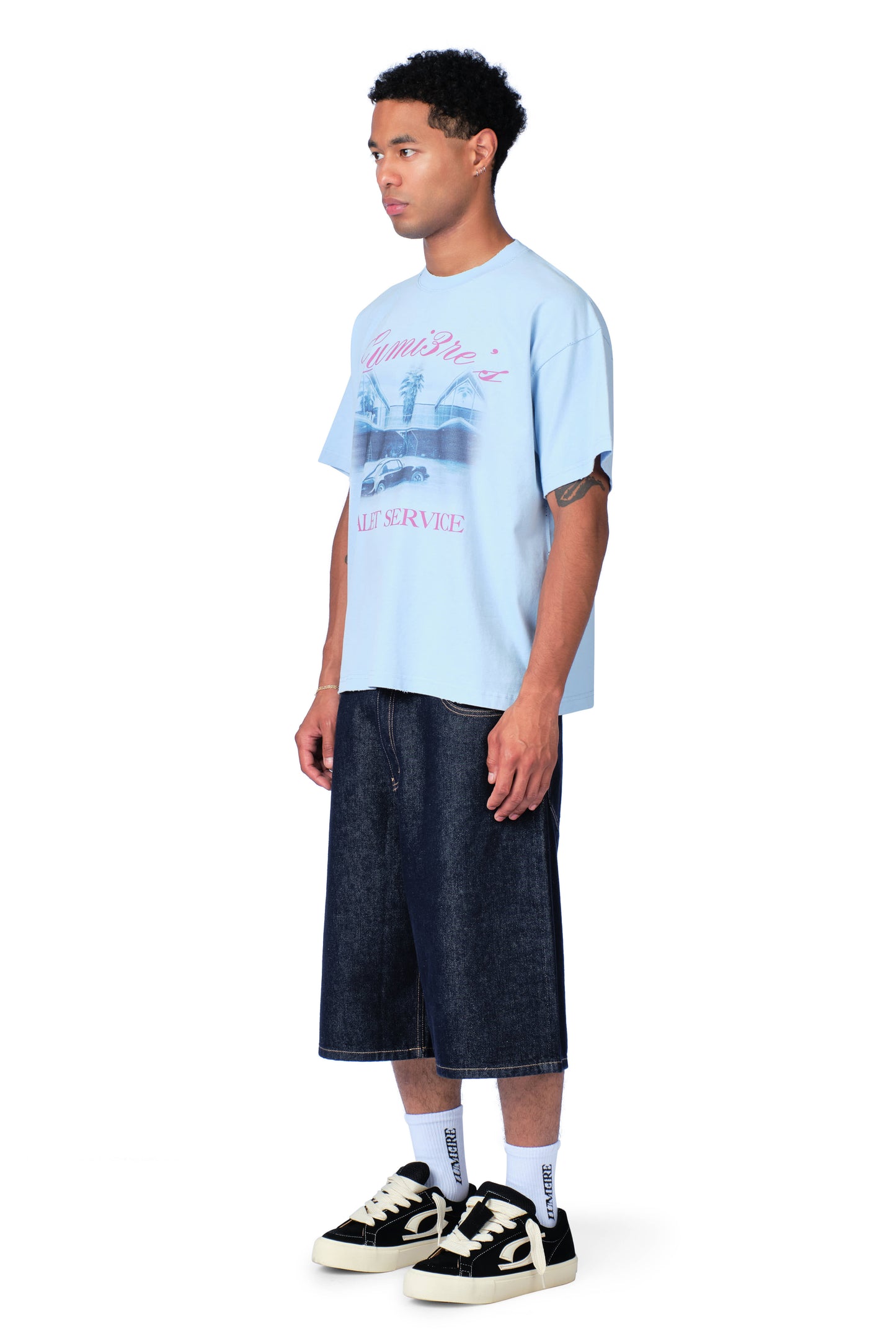 Valet Service T-shirt Baby Blue