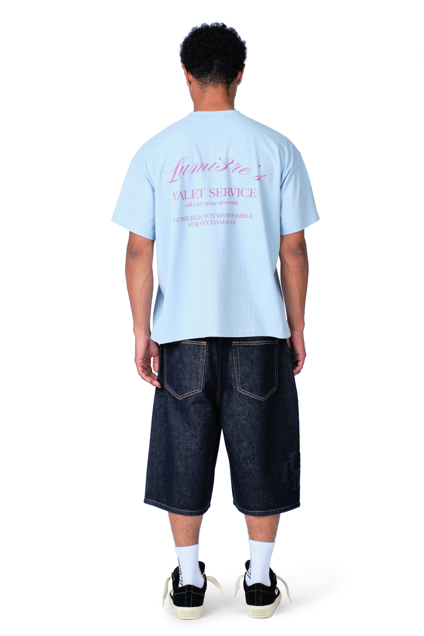 Valet Service T-shirt Baby Blue