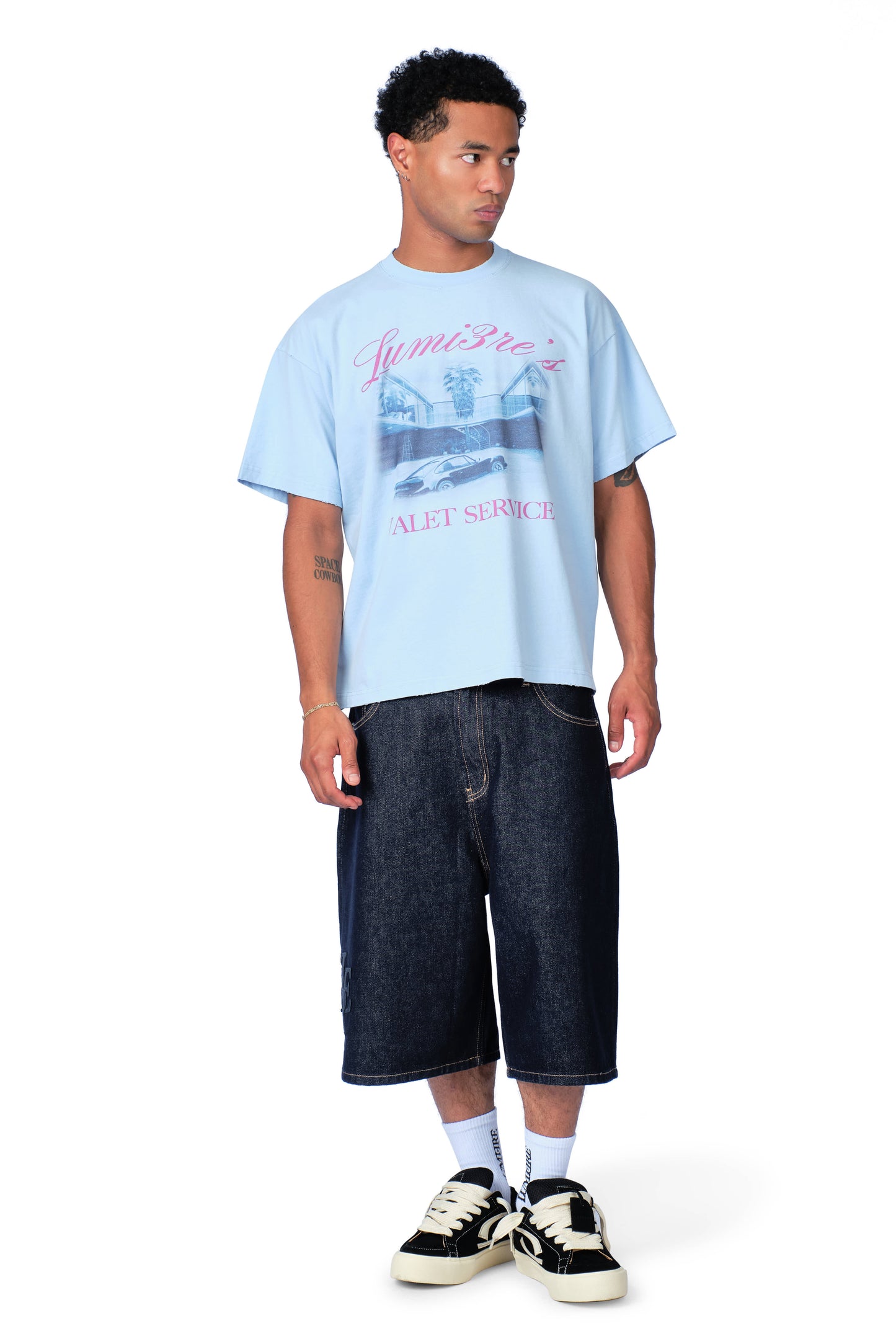 Valet Service T-shirt Baby Blue