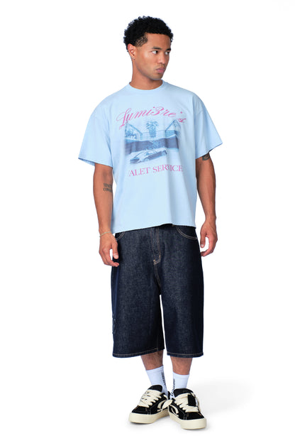Valet Service T-shirt Baby Blue