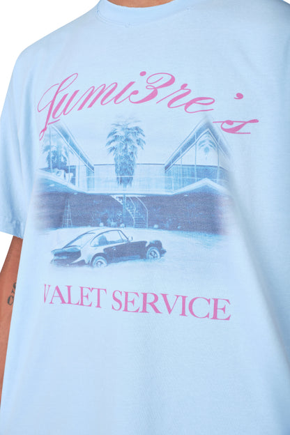 Valet Service T-shirt Baby Blue