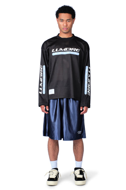 Wave Basketball Shorts Blue