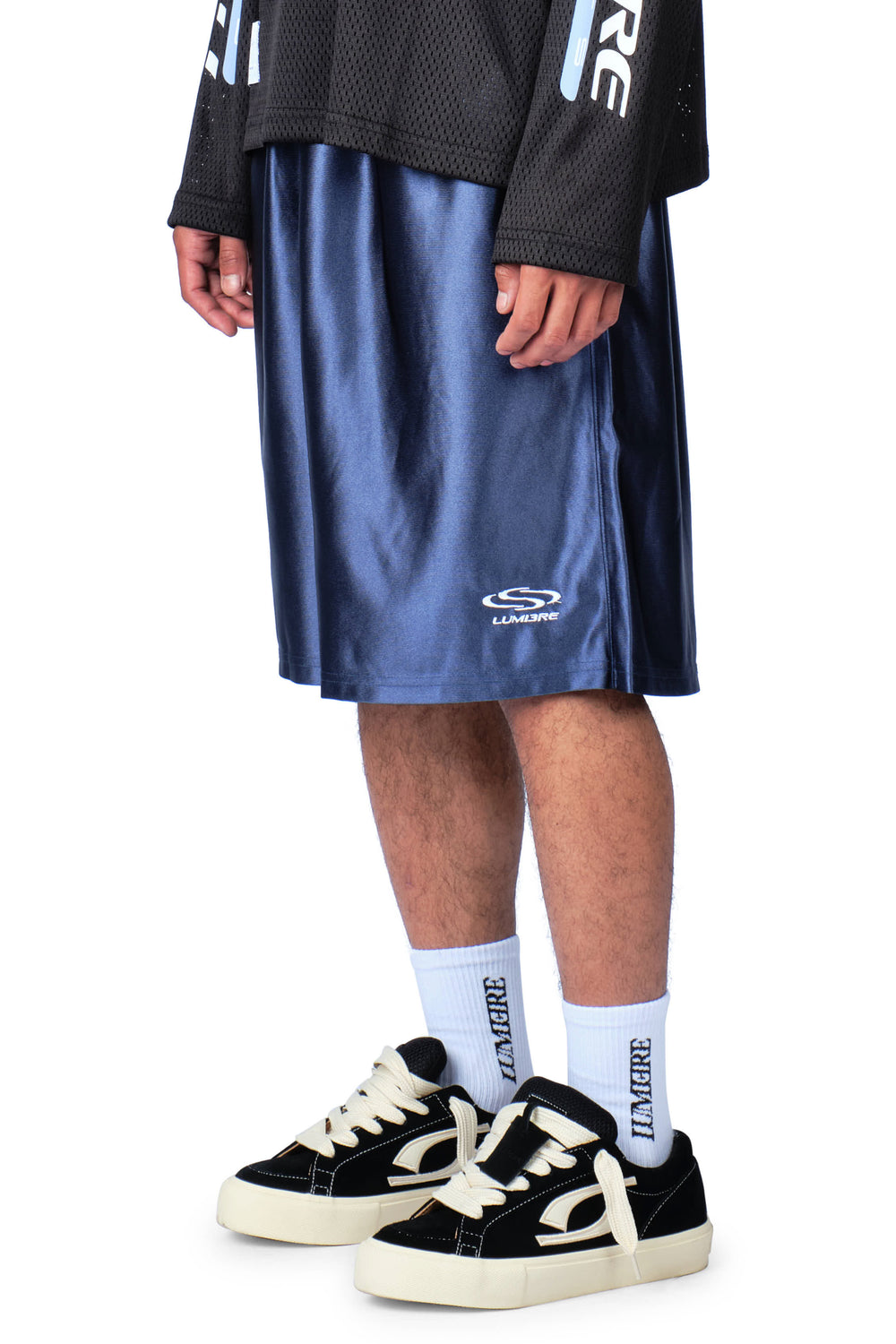 Wave Basketball Shorts Blue