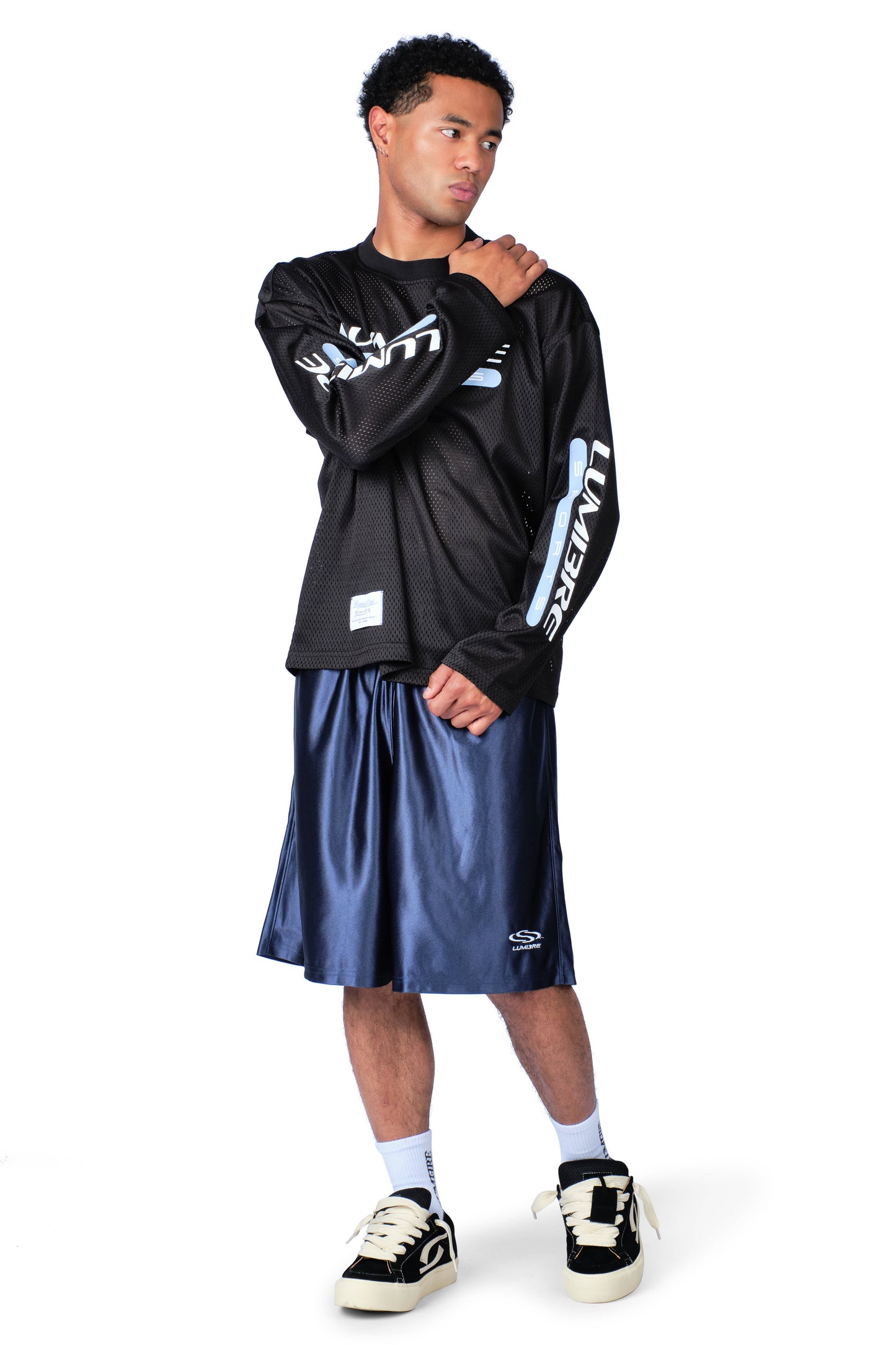 Wave Basketball Shorts Blue