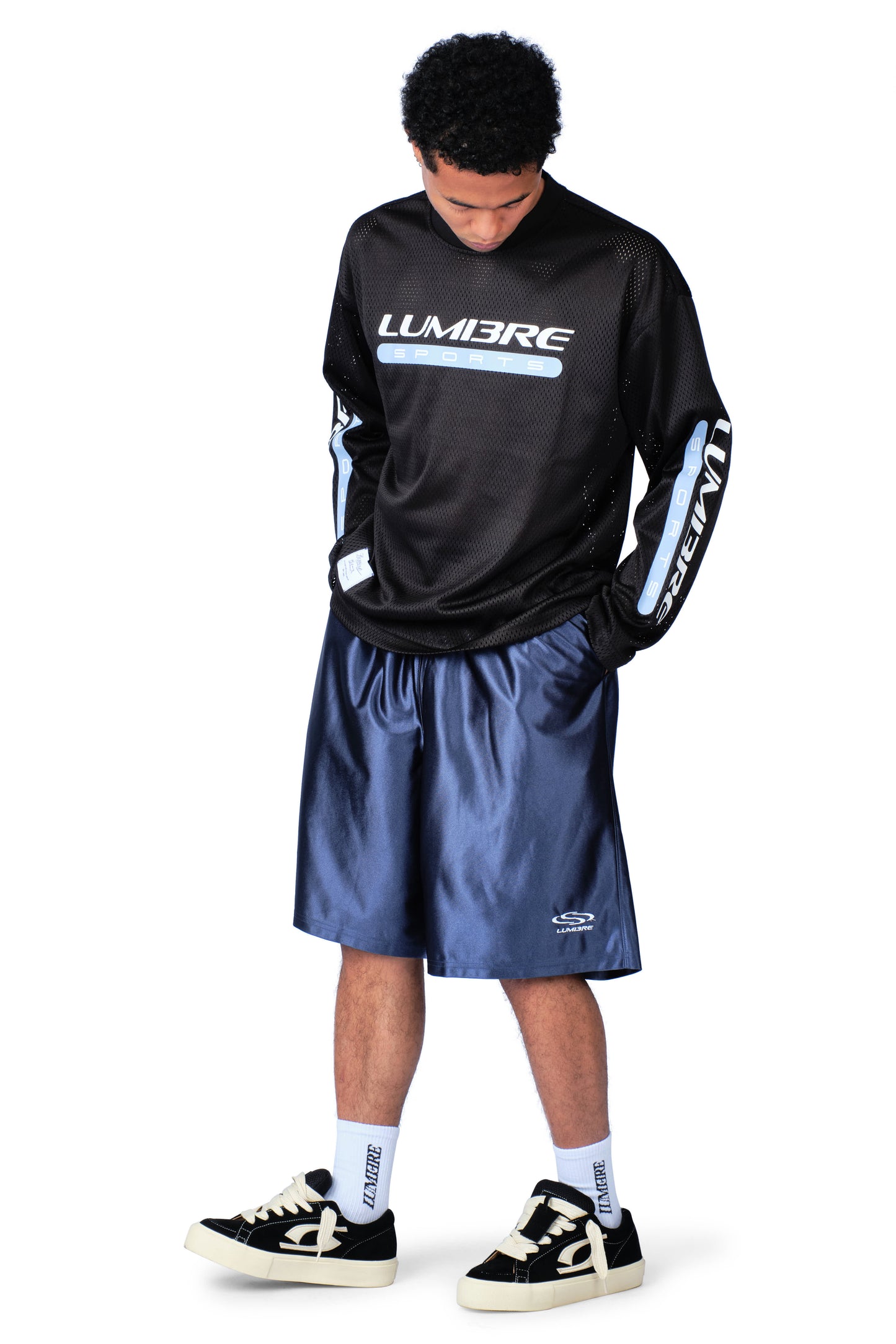 Wave Basketball Shorts Blue