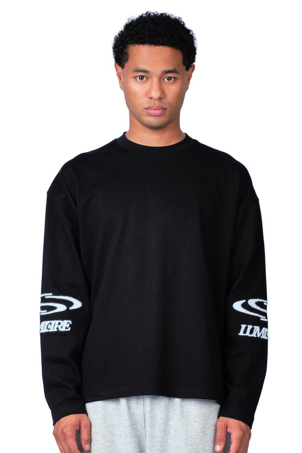 Wave Logo Longsleeve Black