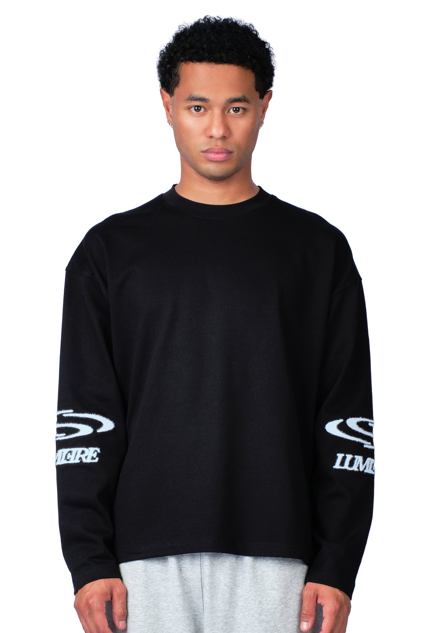Wave Logo Longsleeve Black