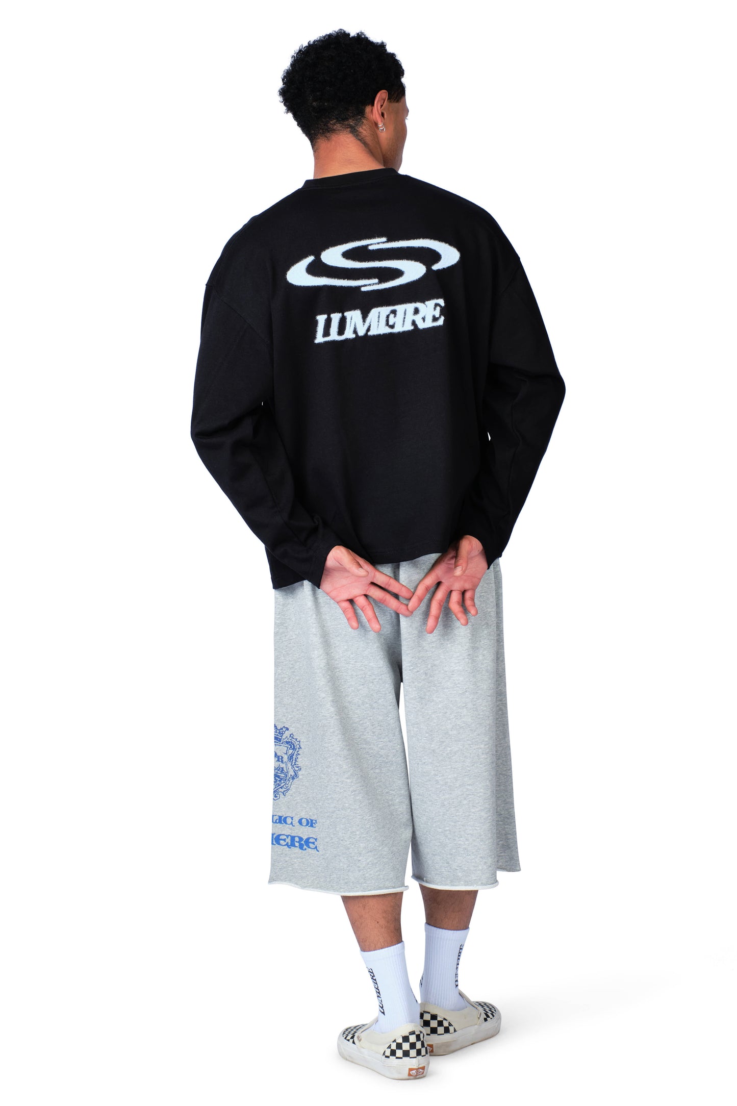 Wave Logo Longsleeve Black