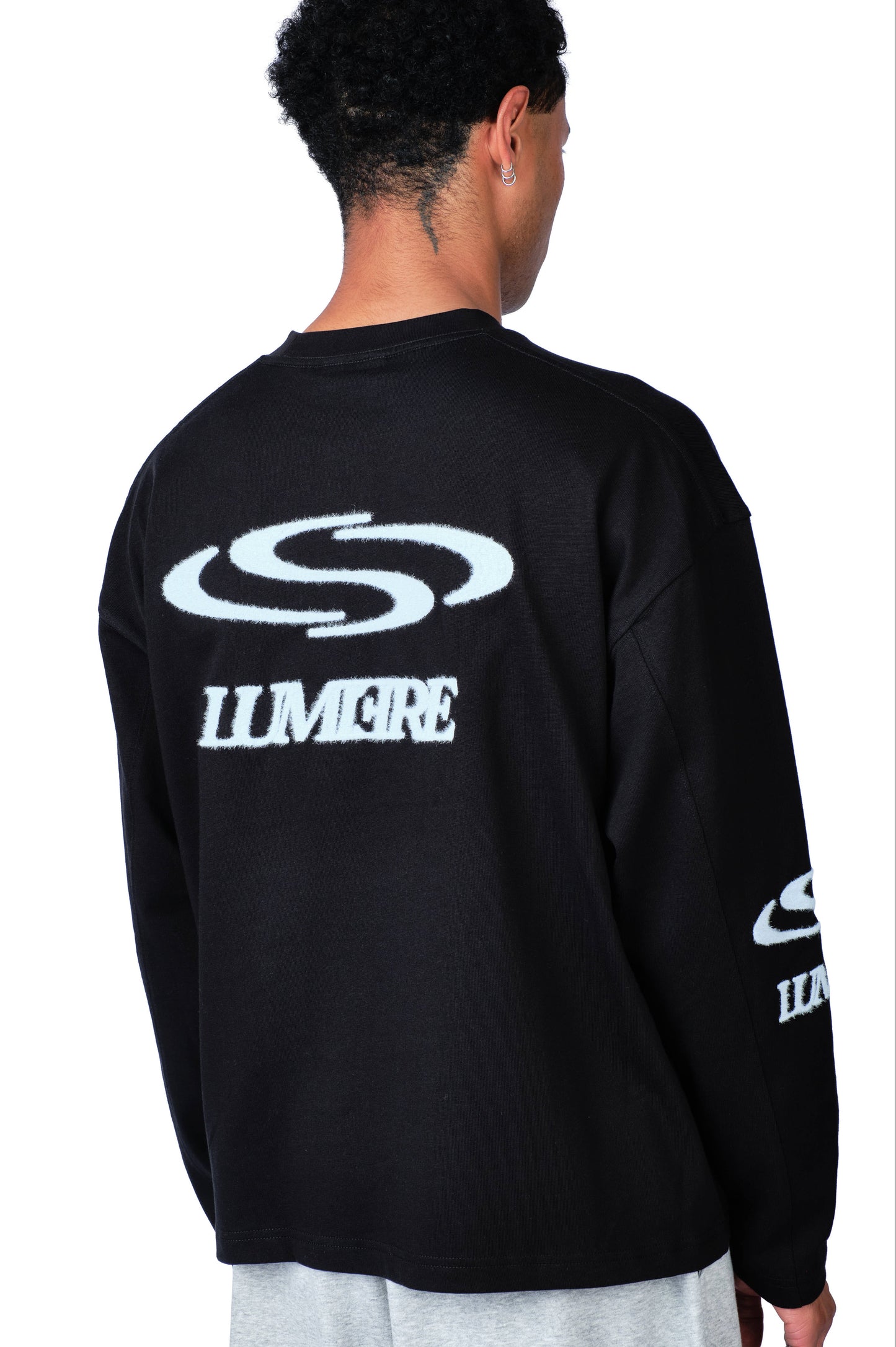 Wave Logo Longsleeve Black