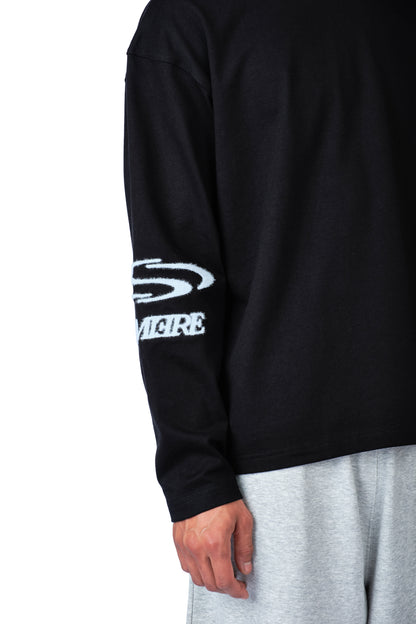 Wave Logo Longsleeve Black