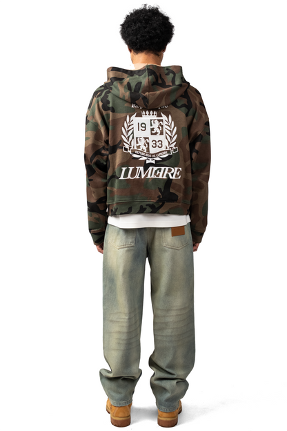 Camo Republique Zipper Hoodie
