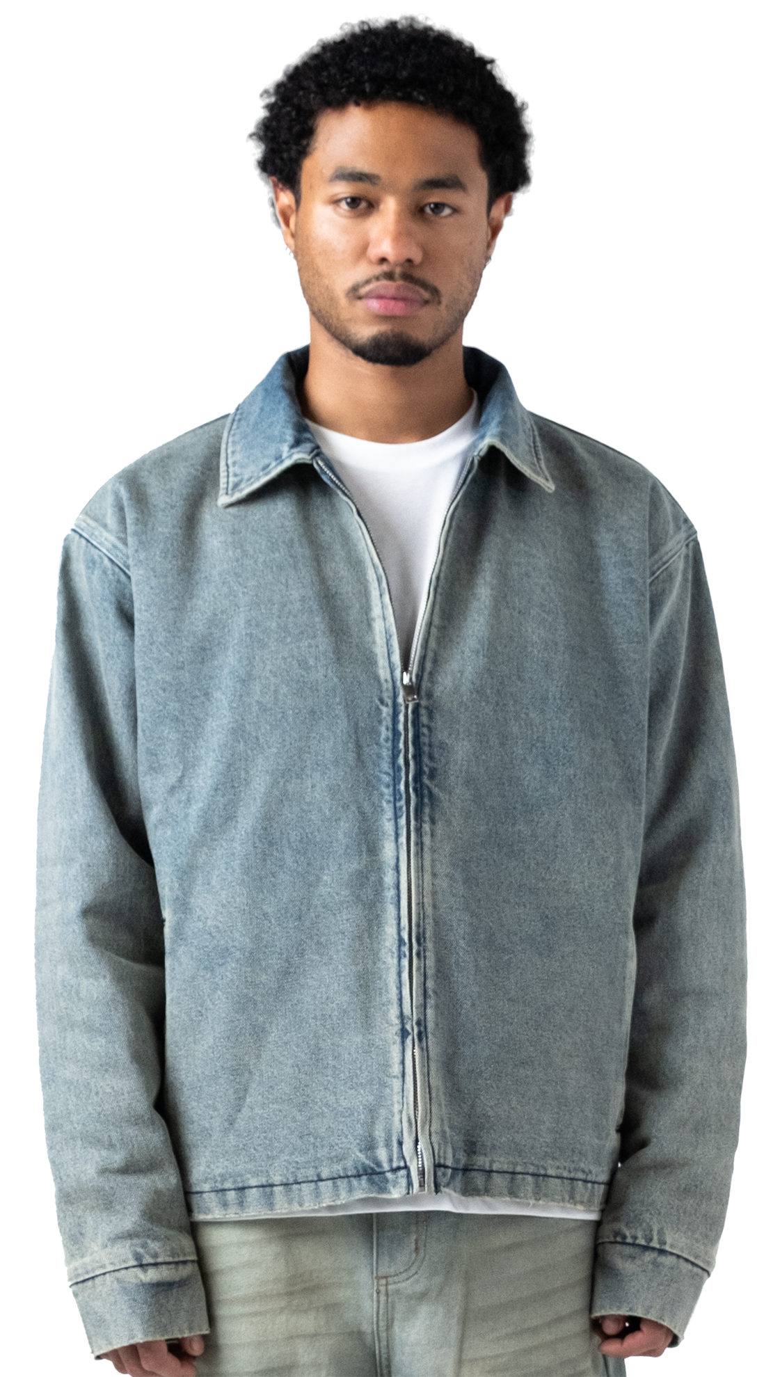 Destroyed Washed Denim jacket
