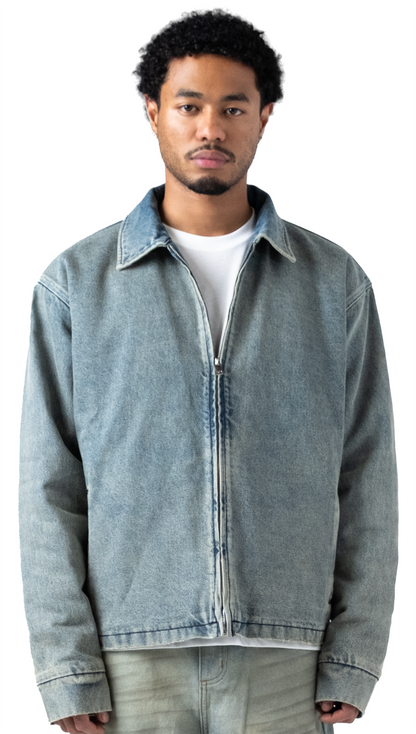 Destroyed Washed Denim jacket