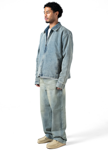 Destroyed Washed Denim jacket