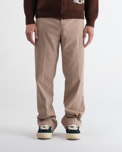 Flared Pantalon Beige