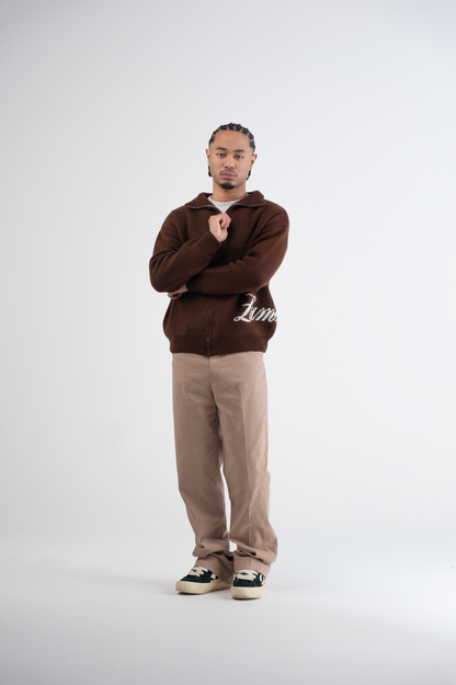 Flared Pantalon Beige