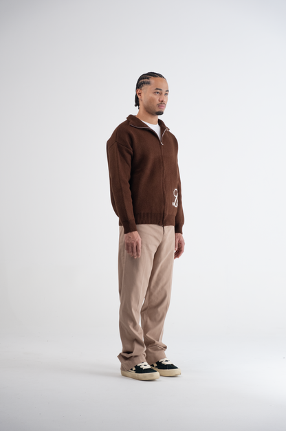 Flared Pantalon Beige